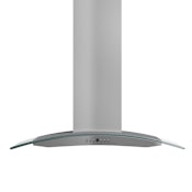 ZLINE 120 - 400 CFM 30 Inch Wide Wall Mounted Range Hood with Convertible Ventilation and 4 Speeds Stainless Steel