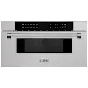 ZLINE 30 Inch Wide 1.2 Cu. Ft. 1000 Watt Fingerprint Resistant Drawer Microwave with Auto-Touch Open / Close Fingerprint Resistant Stainless Steel