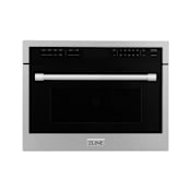 ZLINE 24 Inch Wide 1.55 Cu. Ft. 1000 Watt Fingerprint Resistant Built In Microwave Fingerprint Resistant Stainless Steel