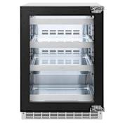 ZLINE 24 Inch Wide 8 Bottle Capacity or 151 Can Capacity Panel Ready Wine and Beverage Cooler with LED Lighting, Touch Control Panel Panel-Ready