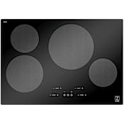 ZLINE 30 Inch Wide 4 Burner Induction Cooktop with Power Boost Mode Black