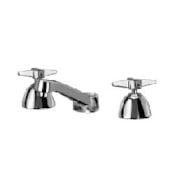 Zurn Double Handle Widespread Bathroom Faucet with Metal Cross Handles from the Aquaspec Series Chrome