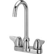 Zurn Double Handle Centerset Bathroom Faucet with Metal Knob Handles from the Aquaspec Series Chrome