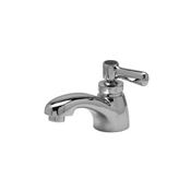 Zurn Lead Free Single Handle Basin Sink Faucet with Metal Lever Handle 0.5 GPM Vandal-Resistant Pressure Compensating Spray Outlet from the AquaSpec Collection Polished Chrome