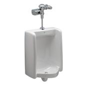 Zurn EcoVantage 0.125 GPF Electronic Washout Urinal with Exposed ZER6003AV-ULF-CPM Flushometer valve White