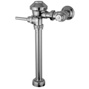 Zurn Aquaflush 3.5 GPF Manual Flushometer for Water Closets with Sweat Solder Kit, Cast Wall Flange, and 16" Vacuum Breaker Tube Chrome