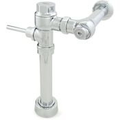 Zurn MetroFlush 1.6 GPF Manual Toilet Flushometer Valves for Top Spud Chrome