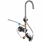 Zurn AquaSense 1.5 GPM Single Hole Electronic Bathroom Faucet with Mixing Tee Chrome