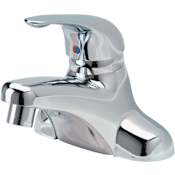 Zurn Sierra 0.5 GPM Centerset Bathroom Faucet with Pop-Up Drain Assembly Polished Chrome