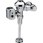 Zurn AquaSense 0.125 GPF Electronic Toilet Flushometer Valves for 3/4" Top Spud Chrome