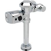 Zurn AquaSense 1.28 GPF Electronic Toilet Flushometer Valves for Top Spud Chrome