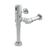 Zurn EcoVantage 1.28 GPF ZTR Exposed Sensor Piston Water Closet Flushometer Valve for Top Spud - Hardwire Connection Polished Chrome