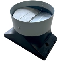 Elica BH01UB Transition Kit Ducting 6 inch Round Transition Kit