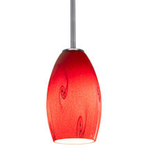 Brushed Steel / Ruby Sky