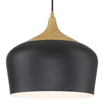 Black / Wood Grain