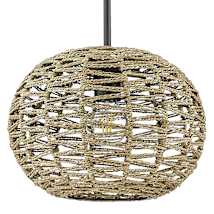 Black Metal / Natural Seagrass