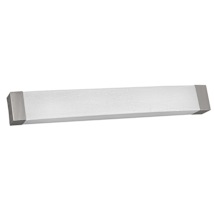 Satin Nickel / White