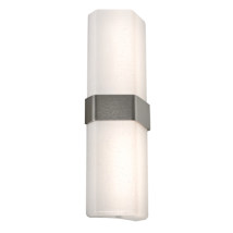 Satin Nickel / White