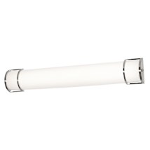 Satin Nickel / White