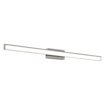 Satin Nickel / White
