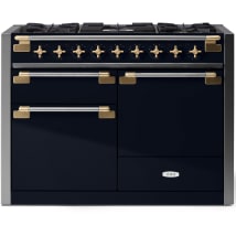 Gloss Black / Brass