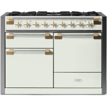 White / Brass