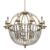 Brushed Champagne Gold / Clear Firenze