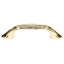 Solid Brass Bar Pull Collection - Solid Brass Bar Knob in Polished Brass by  Lews Hardware - 41-101