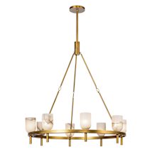 Vintage Brass / Alabaster