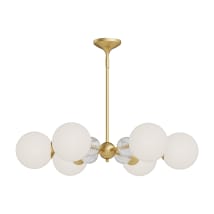 Brushed Gold / Opal Glass