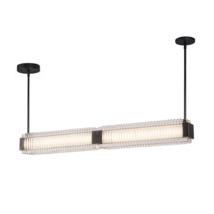 Urban Bronze / Ribbed Glass
