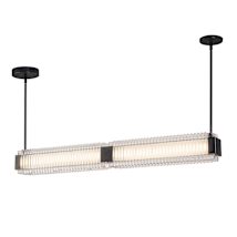 Urban Bronze / Ribbed Glass