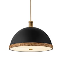 Matte Black / Vintage Brass