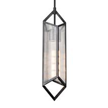 Urban Bronze / Clear Ribbed Glass