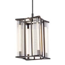 Ribbed Glass / Urban Bronze