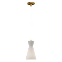 Aged Gold / Opal Glass