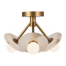 Vintage Brass / Alabaster