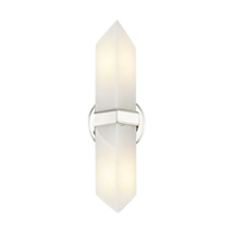 Polished Nickel / Alabaster