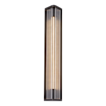 Ribbed Glass / Urban Bronze