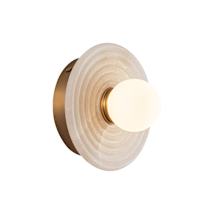Vintage Brass / Alabaster