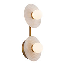 Vintage Brass / Alabaster