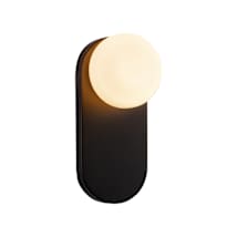 Matte Black / Opal Glass