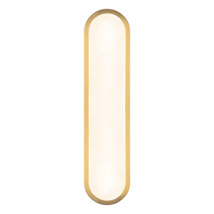 Brushed Gold / Alabaster