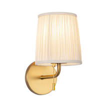 Brushed Gold / White Linen