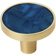 Gold / Navy Blue