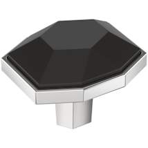 Black Bronze / Polished Chrome