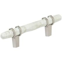 Marble White / Satin Nickel