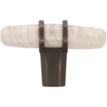 Marble White / Oil Rubbed Bronze