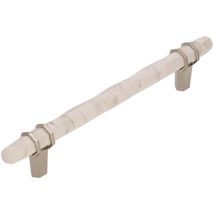 Marble White / Polished Nickel