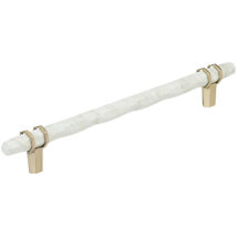 Marble White / Golden Champagne